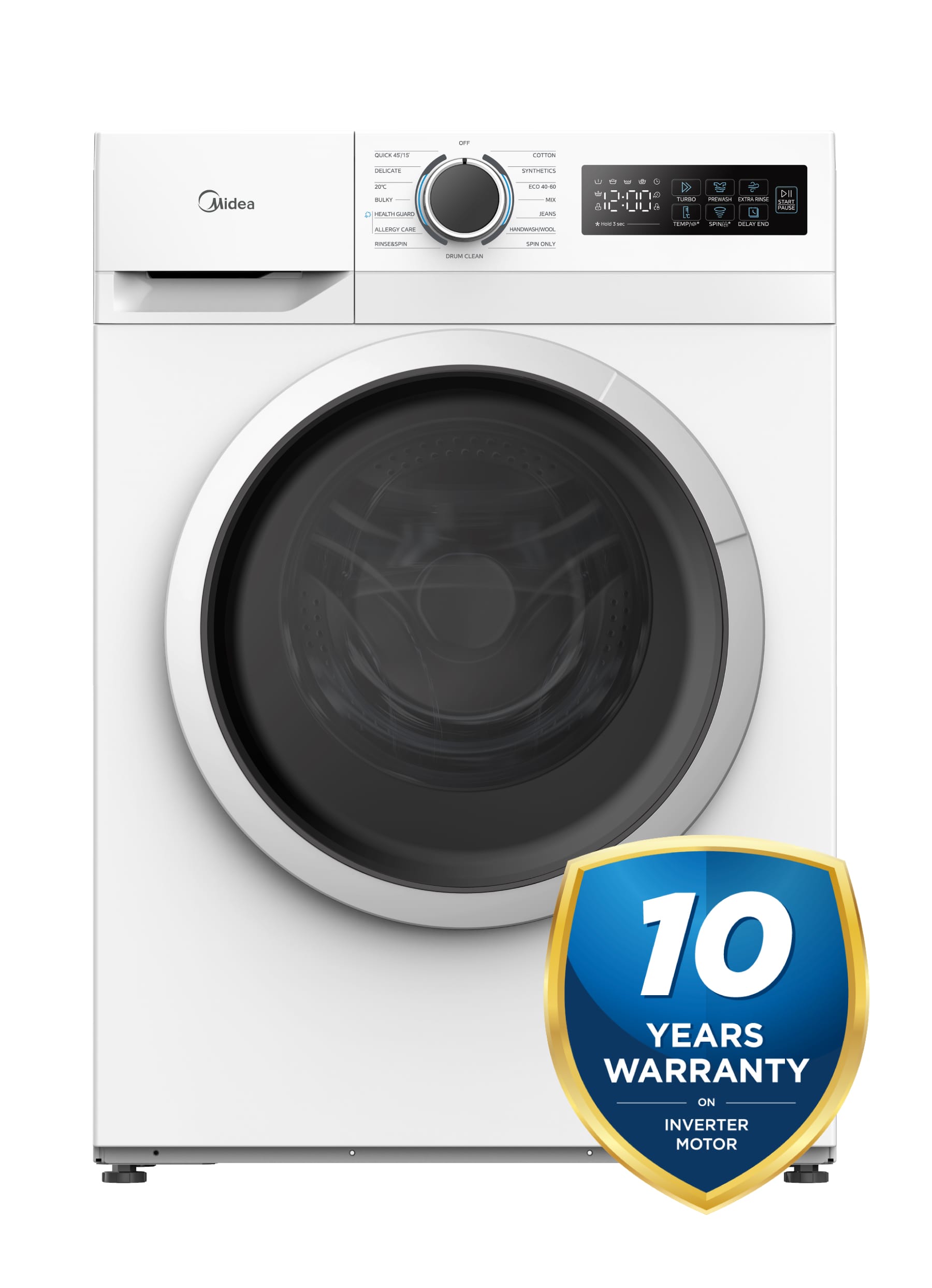 Midea 8kgs Washing Machine Lunar