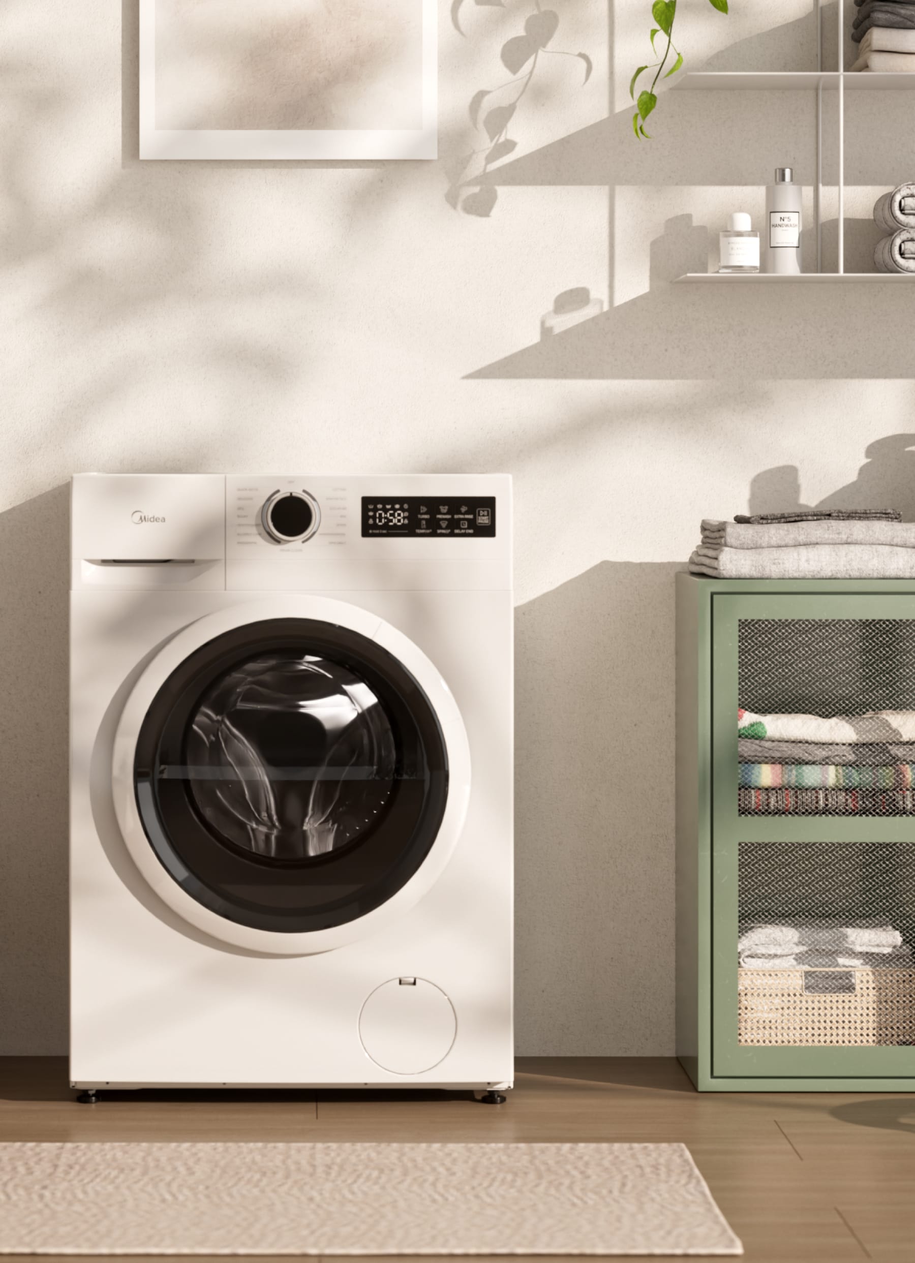 Midea 8kgs Washing Machine Lunar - Image 5