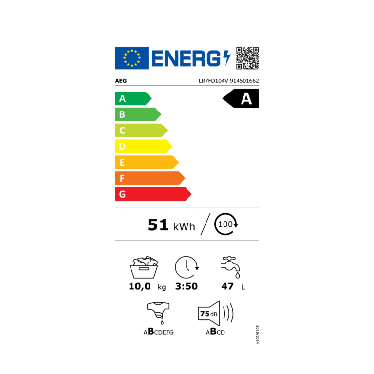 AEG 10kgs Washing Machine - Image 2